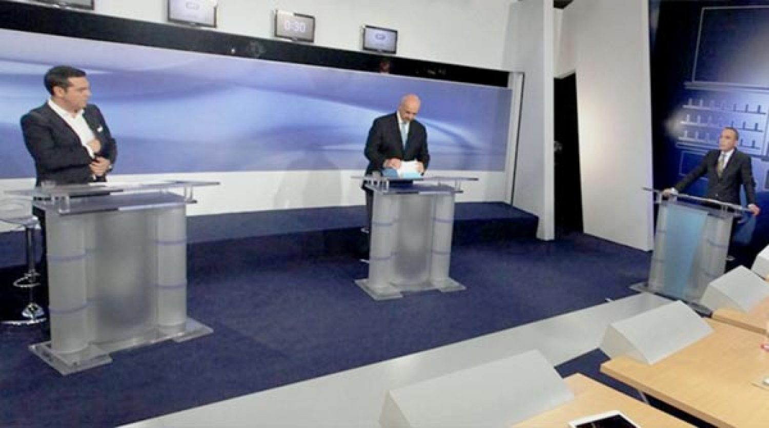 Υπέρ της Ν.Δ. έγειρε η πλάστιγγα μετά το «debate» Τσίπρα-Μεϊμαράκη