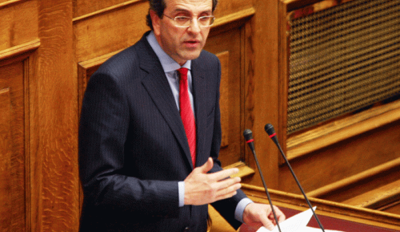 Εθνική συνεννόηση προτείνει ο Αντ. Σαμαράς 