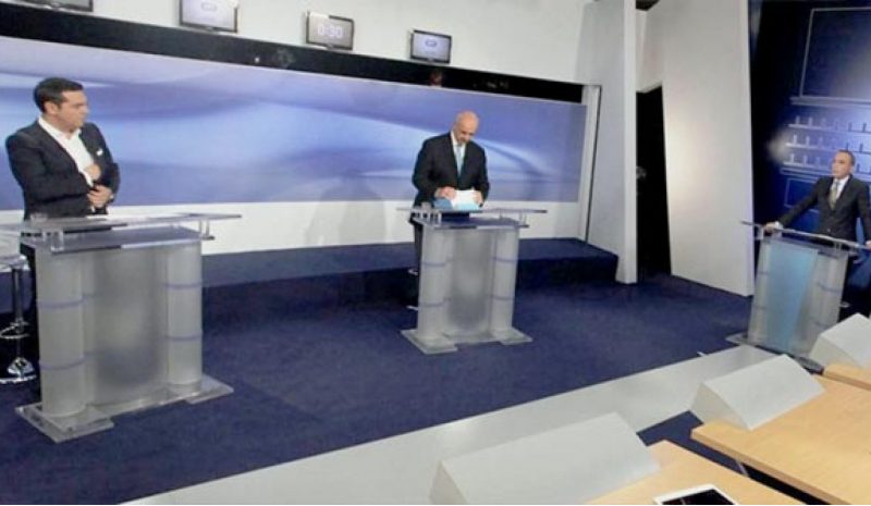 Υπέρ της Ν.Δ. έγειρε η πλάστιγγα μετά το «debate» Τσίπρα-Μεϊμαράκη