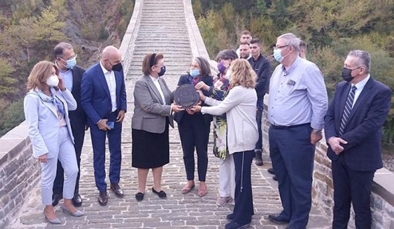Στο Γεφύρι της Πλάκας το Βραβείο  Ευρωπ. Πολιτιστικής Κληρονομιάς