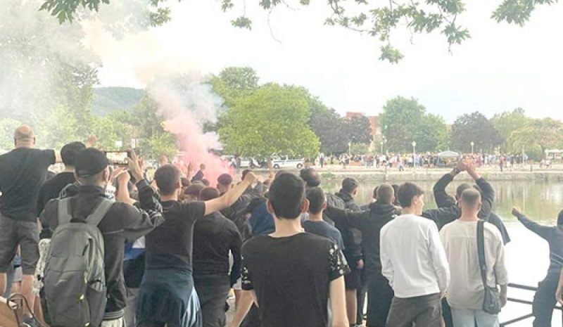 Διαδήλωσαν ειρηνικά οι οπαδοί του ΠΑΣ, με πορεία προς τον Μώλο 