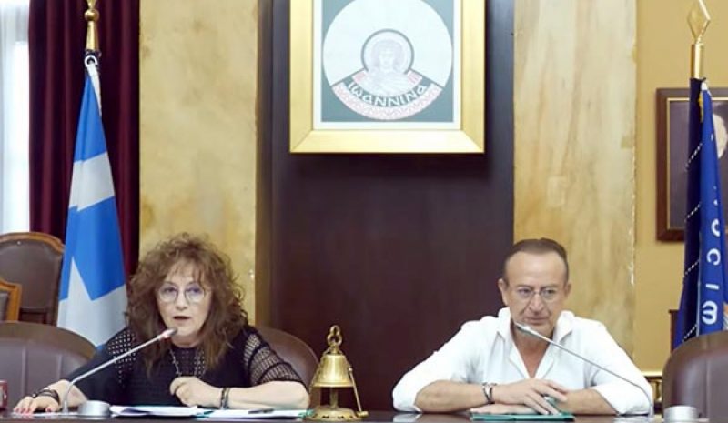 Η Αναστασία Γιογλή ξανά πρόεδρος του Δημοτ. Συμβουλίου Ιωαννίνων 